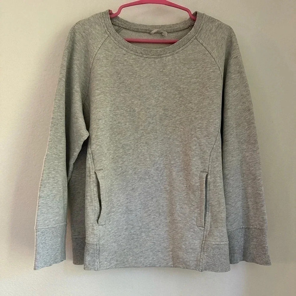 Lululemon Back To It Crew - Heathered Vapor - 12 - Picture 3 of 8